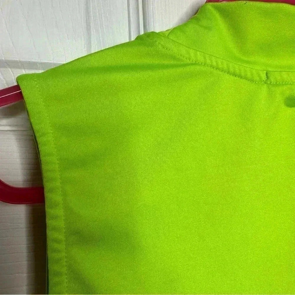 Ardene Mock Neck Tank Top Sleeveless Neon Green Size Medium - Picture 14 of 16